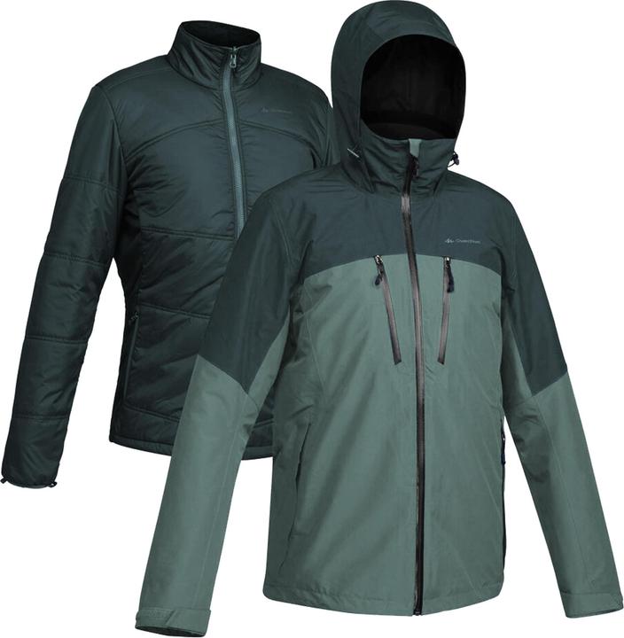 Immagine prodotto Forclaz Giacca impermeabile 3 in 1 da uomo (M)