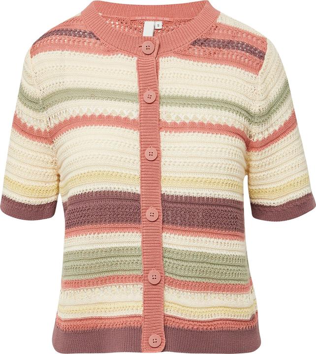 Produktbild s.Oliver Strickjacke Kurzarm-Cardigan in Häkeloptik (M)