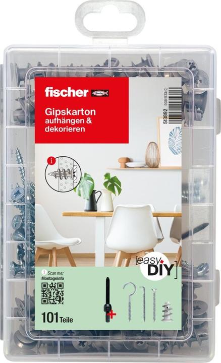 Produktbild Fischer EasyDIY Box Gipskarton (100 Stk.)
