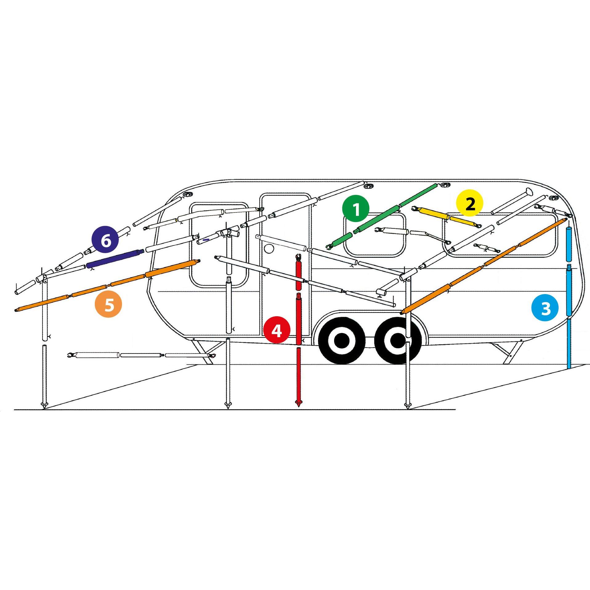 Brunner, Accessori per tenda da campeggio
