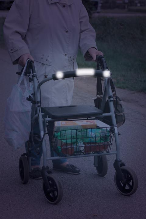 Actual product image HERMA Reflector stickers