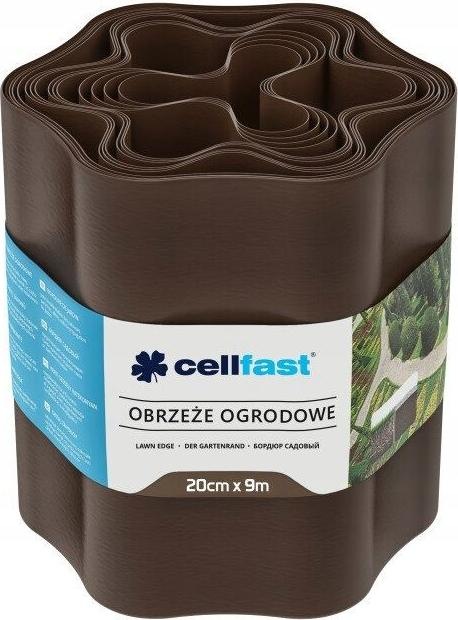 Image du produit Cellfast 5901828850882 Bordure de pelouse, marron, 0,422 x 0,422 x 0,1 cm (900 cm)