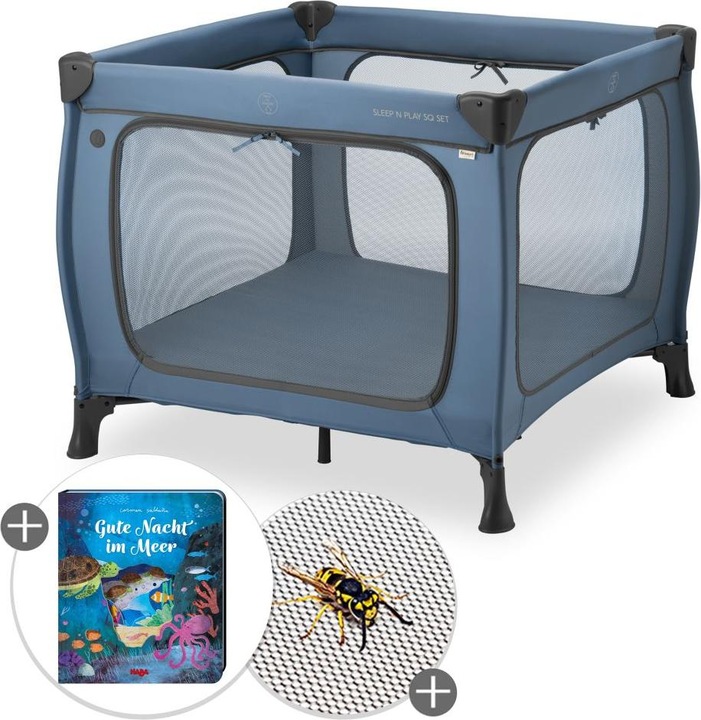 Actual product image Hauck Reisebett & Laufgitter Sleep N Play SQ Set