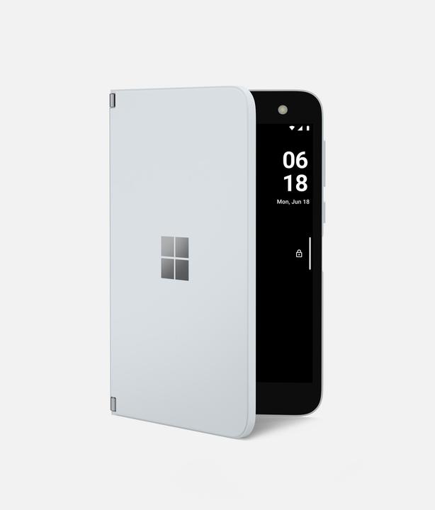 Produktbild Microsoft Surface Duo Qualcomm Snapdragon 855 5.6inch 6GB 128GB LTE Android 10 Projekt MSD (P) (128 GB, Glacier, 5.60", Dual SIM)