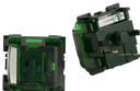 Actual product image Akko Monsgeek Green Fog Switch, mechanisch, 3-Pin, linear, MX-Stem, 60g - 45 Stück