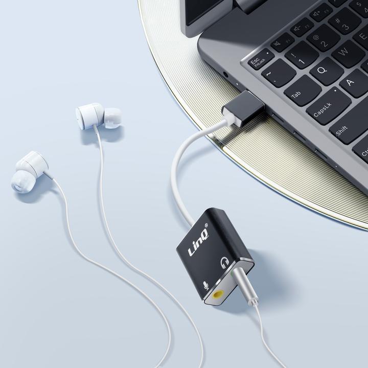 Immagine prodotto LinQ Adattatore audio U3060 (USB)