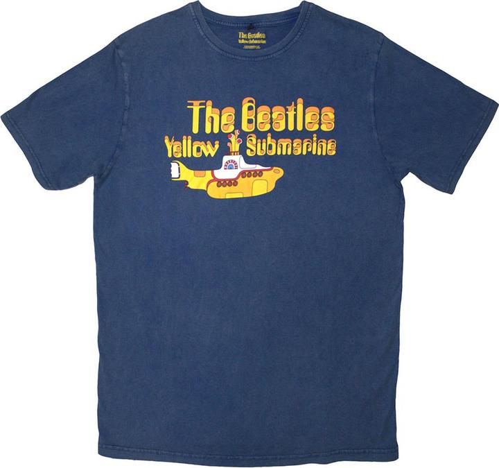 Produktbild The Beatles Logo & Sub Stone Wash (M)