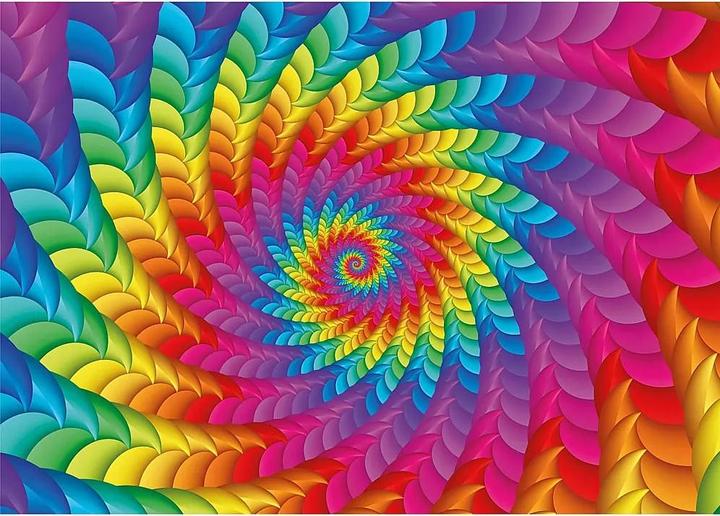 Immagine prodotto Yazz Puzzle 1000 pezzi Arcobaleno psichedelico (1000 pezzi)