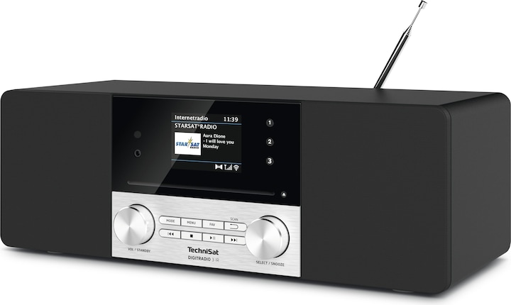 TechniSat DigitRadio 3 IR (FM, DAB+, Internetradio, Bluetooth, WLAN)