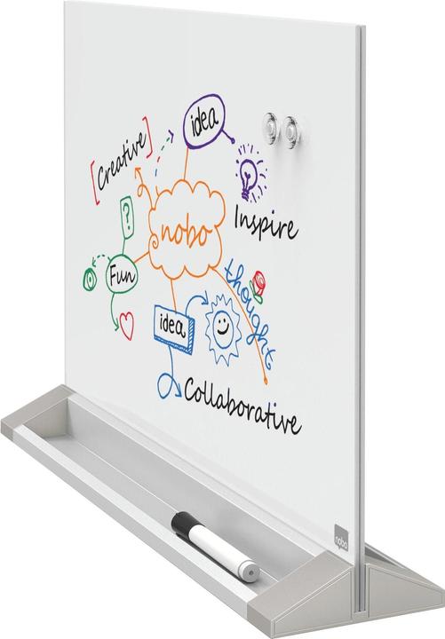 Produktbild Nobo Desktop-Board magnetisch 1905265 weiss brillant (60 x 43 cm)