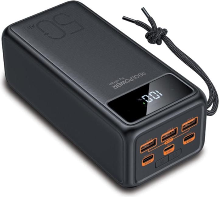 Immagine prodotto RealPower Powerbank PB-56000 Pro 56000 mAh 100Watt Type-C PD (56000 mAh, 100 W, 207.20 Wh)