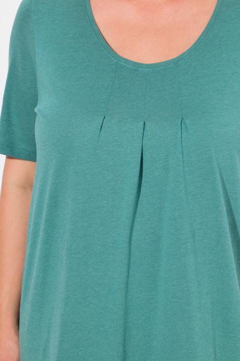 Actual product image Ulla Popken Essential Front Pleat Tee (42, 44)