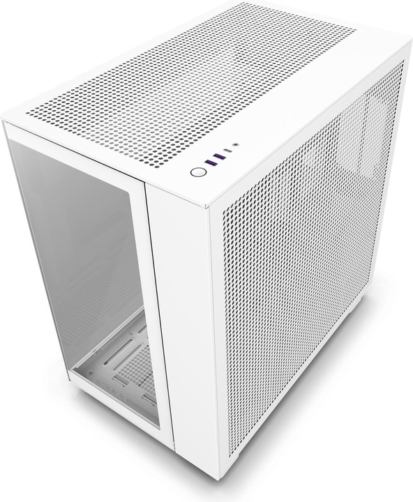 Actual product image NZXT H9 All white (mATX, Mini-ITX, ATX)