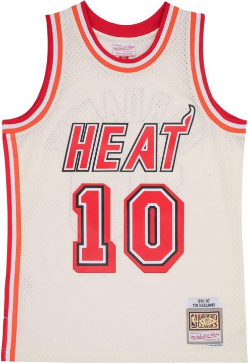 Immagine prodotto Mitchell & Ness Maglia Swingman Miami Heat OFF-WHITE Tim Hardaway - S (S)