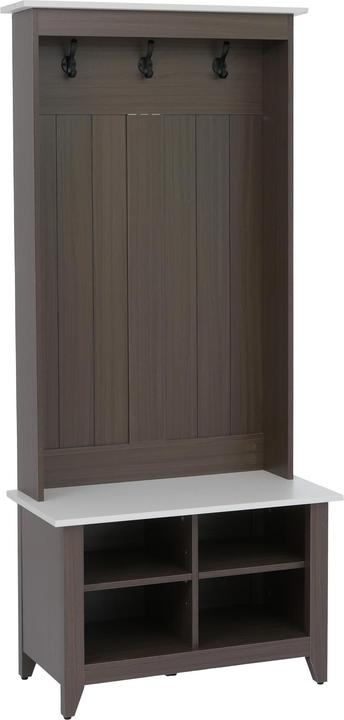 Beige, Walnuss-Optik