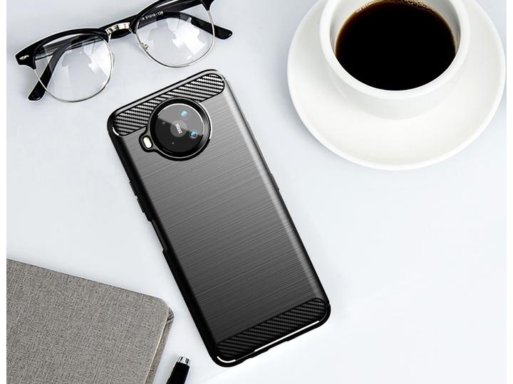 Produktbild Screenguard Nokia 8.3 Hülle Carbon Brushed Soft TPU (Nokia 8.3)