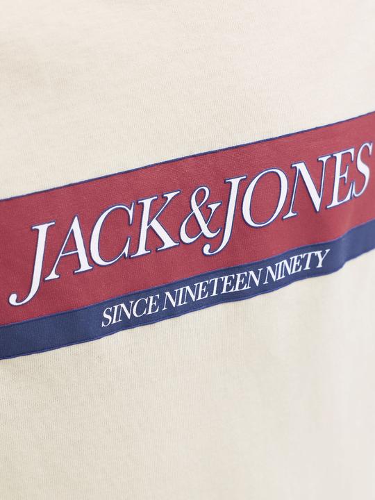 Actual product image Jack & Jones Jorinwood Block Brand Tee Ss Cn Noos Jnr (176)