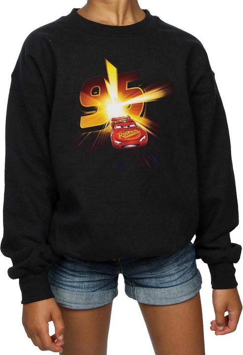 Produktbild Disney Cars Lightning McQueen Burst Sweatshirt Mädchen (152, 158)