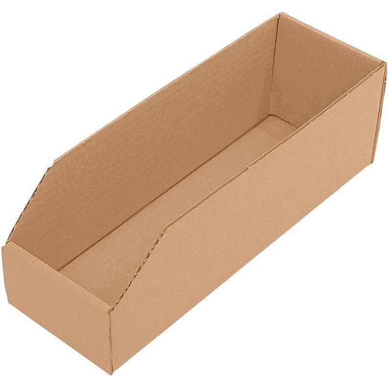 Transpak, Kellerregal, Regalkasten L300xB100xH100mm braun 1-wellige Pappe