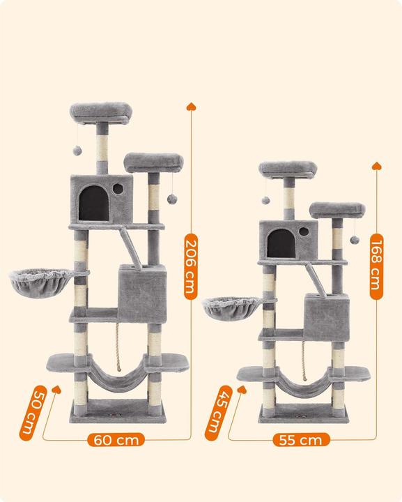 Actual product image Feandrea Silo (168 cm, Beige, Grey)