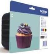 Actual product image Brother LC-123VALBP Value Pack (M, C, Y, FC)