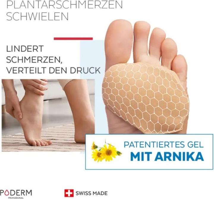Actual product image Poderm Coussinet protection pour des douleurs plantaires (Decompression, 202.50 ml)