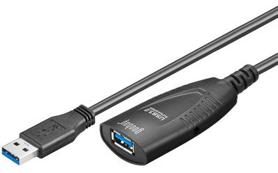 Produktbild Goobay Aktives Verlängerungskabel (5 m, USB 3.0)