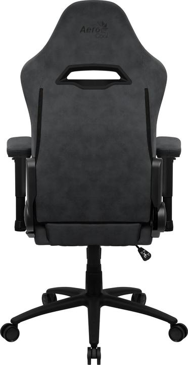 Produktbild AeroCool Royal AeroSuede Universal-Gamingstuhl Gepolsterter Sitz Grau