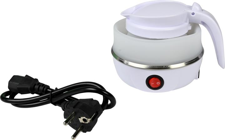 Immagine prodotto Benson Home Wasserkocher faltbar, weiss, 600 ml (0.60 l)