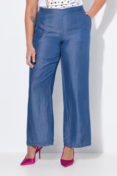 Actual product image Miamoda Hose, weit und gerade, Lyocell (48)