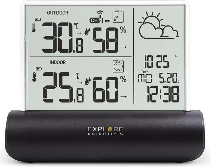 Actual product image Explore Scientific WSH4501 Black LCD
