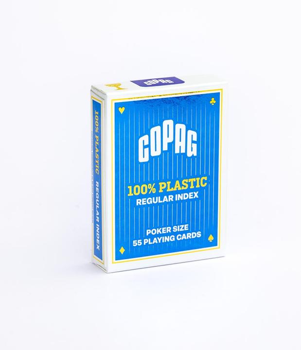 Immagine prodotto Copag Mazzo di carte da poker in plastica Regular (Tedesco, Francese, Italiano, Inglese)
