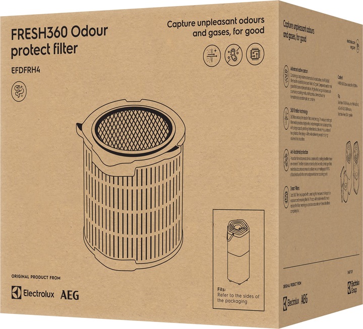 Actual product image Electrolux Pure A9 FRESH360 Odour Protect Filter (1 x)