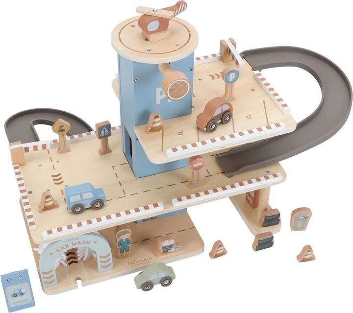 Immagine prodotto Little Dutch Parkhaus aus Holz