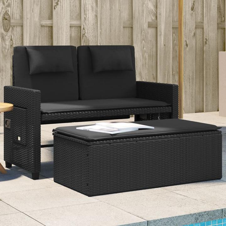 Image du produit vidaXL Ensemble salon de jardin 10 pièces avec coussins