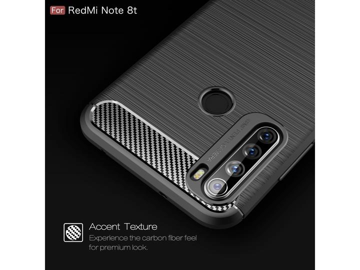 Image du produit Screenguard Xiaomi Redmi Note 8T Housse Carbon Brushed Soft TPU (Xiaomi Redmi Note 8T)