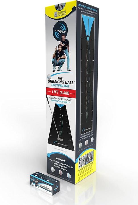 Actual product image Me and my Golf Breaking Ball Putting Mat (11 ft)