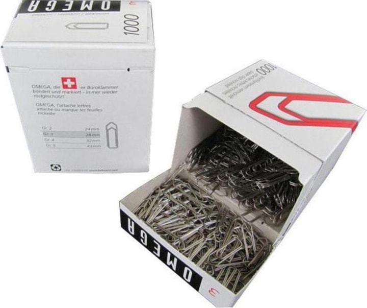 Omega Paperclips (1000 x)