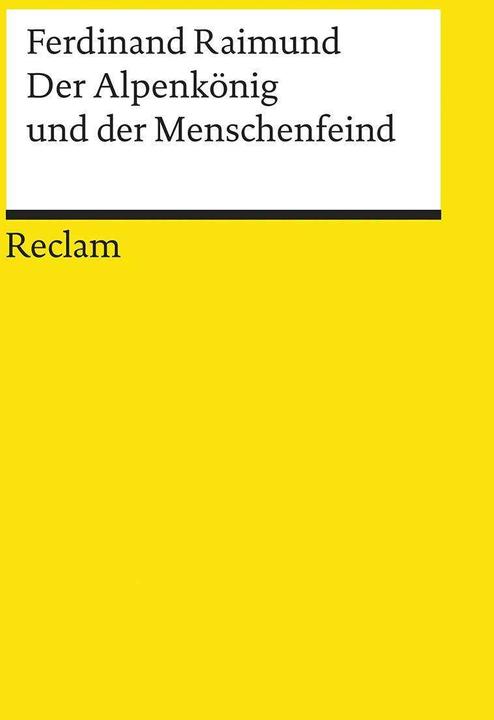 Produktbild Der Alpenkönig und der Menschenfeind (Deutsch, Ferdinand Raimund, 2003)
