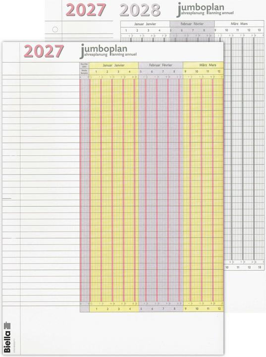 Immagine prodotto Biella Jumboplan (Nessuna rilegatura)