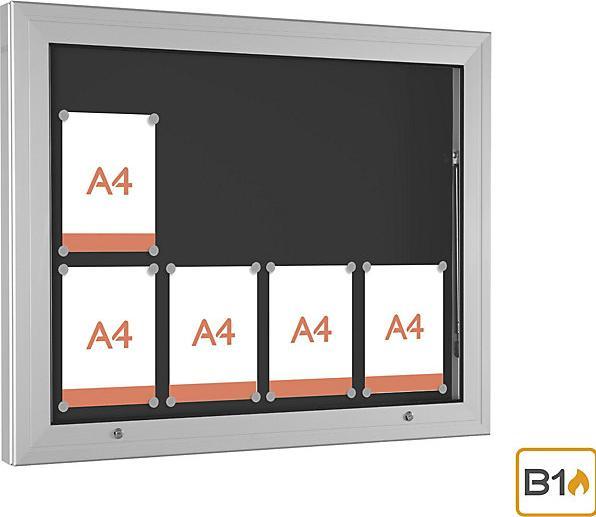 Produktbild kaiserkraft Schaukasten (Magnettafel, 102.50 x 80 cm)