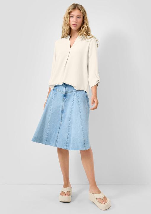 Immagine prodotto s.Oliver Tunikabluse mit Krempeldetail am Ärmel (38)