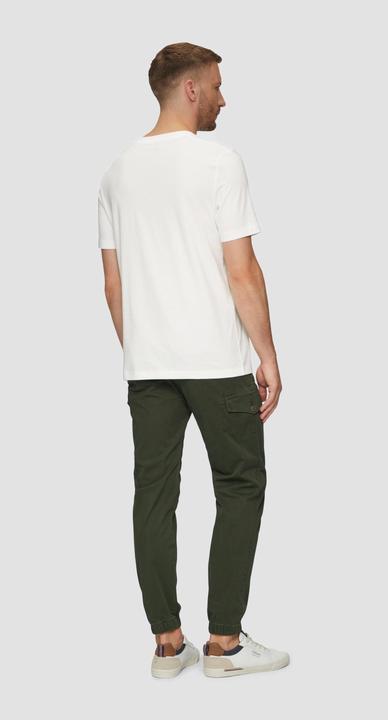 Actual product image S.Oliver T-Shirt T-Shirt mit Logo-Motiven aus reiner Baumwolle (S)