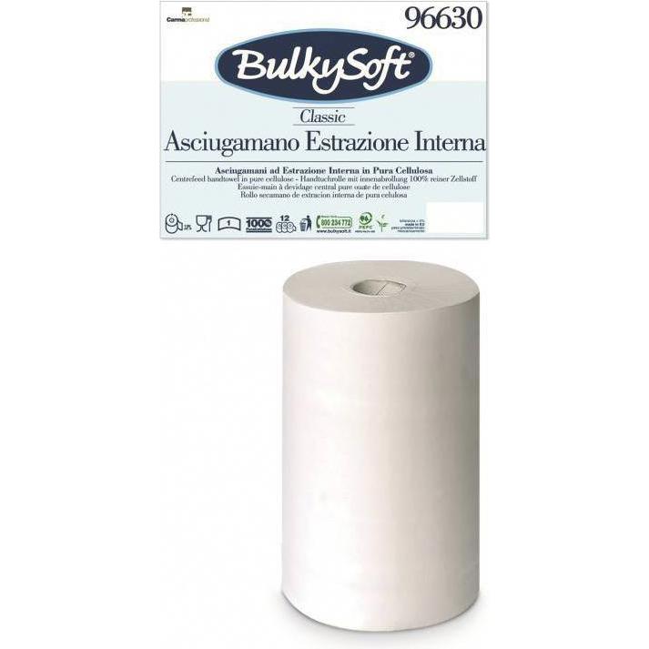 BulkySoft Mini Reinigungsrolle classic, Haushaltspapier, Weiss