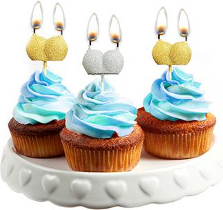 Produktbild Little Genie Productions Glitterati Boobie Candle Set