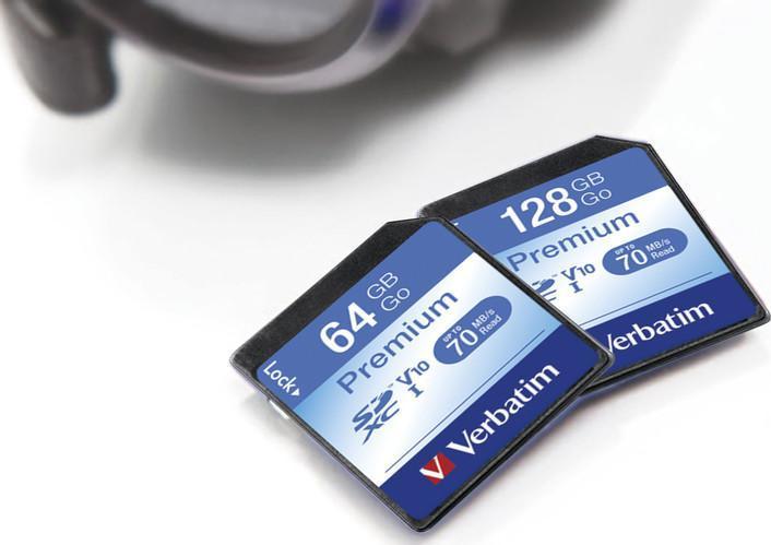 Produktbild Verbatim SDXC Card Class 10 Premium (128 GB, SDXC, U1, UHS-I)