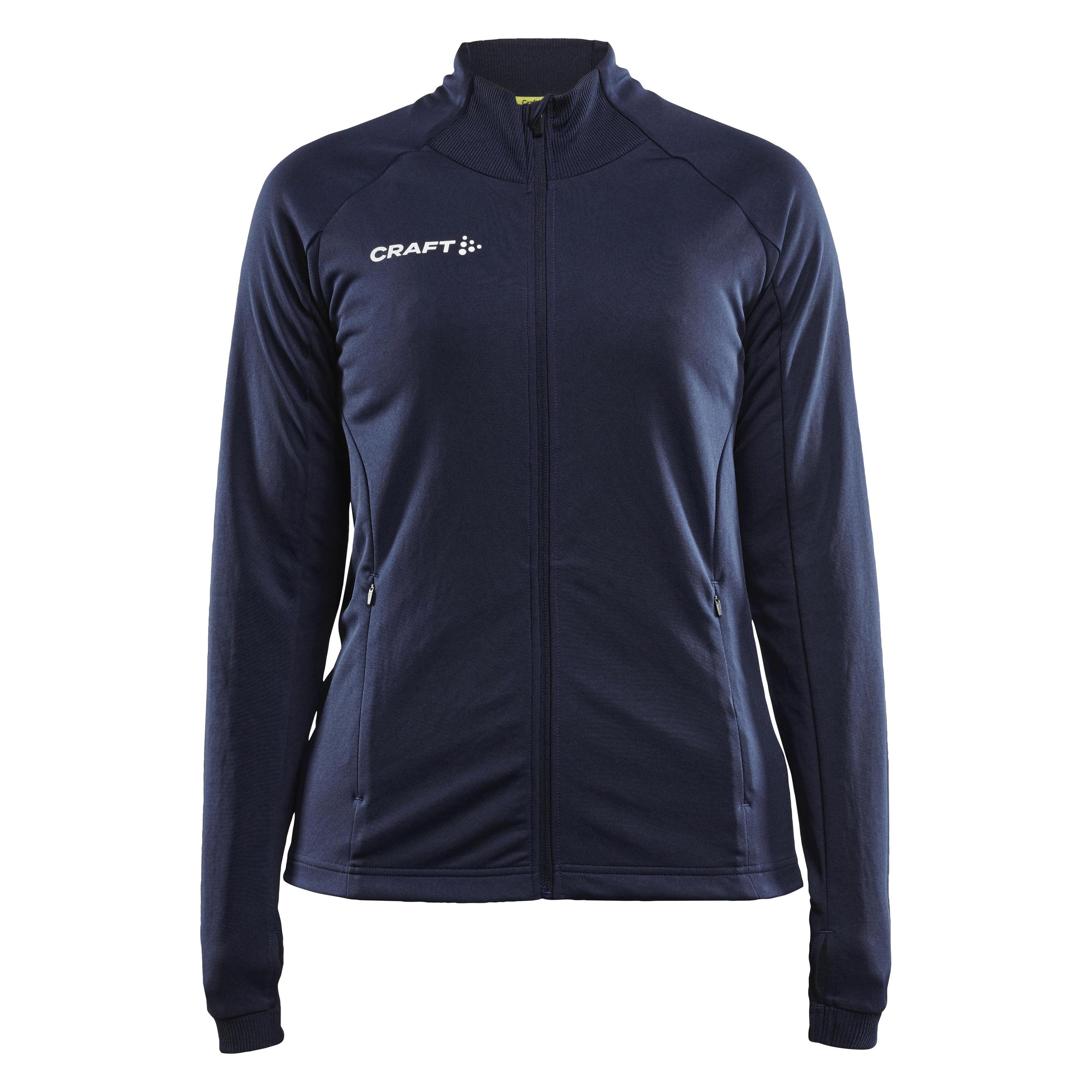 Craft, Damen, Sportshirt, Evolve Full Zip W (M), Blau, M