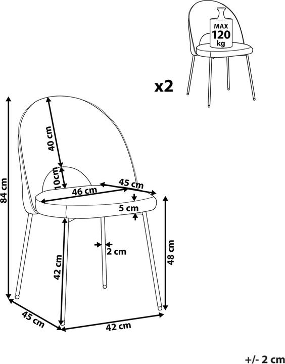 Actual product image Beliani Magalia