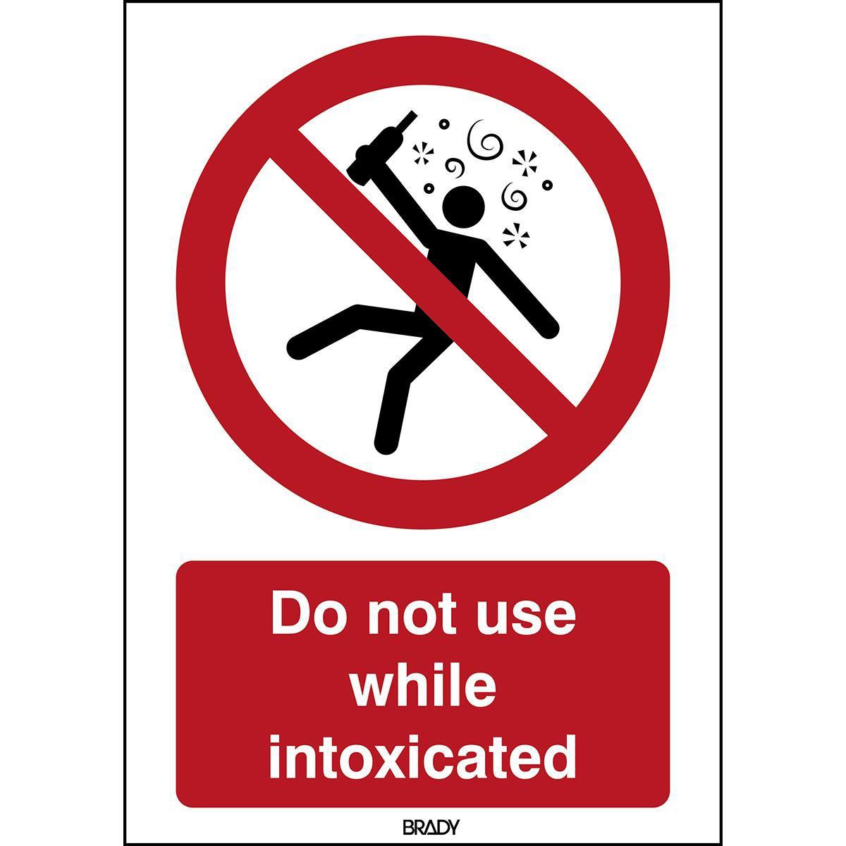 Brady, Etiketten, ISO Safety Sign - Not for