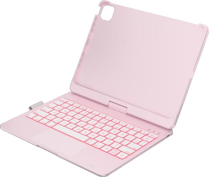 Actual product image Typecase Case Flexbook Touch with keyboard for iPad Pro 11" 2024/2025 light pink (Eng. Int., Apple iPad Pro 11 2024)